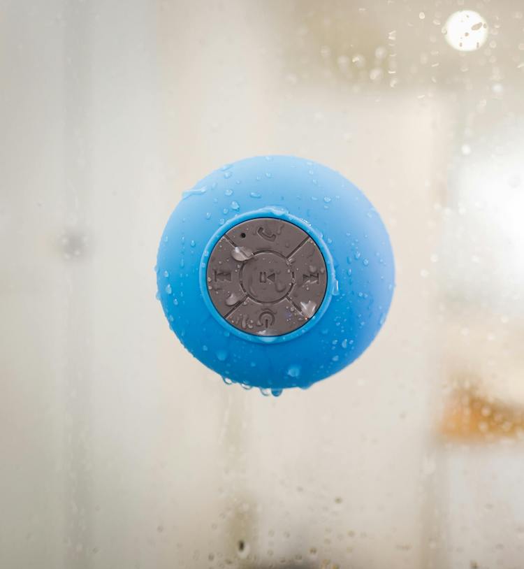 Bluetooth shower speaker